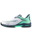 Mizuno Wave Exceed Tour 6 Clay White/India Ink/Neo Mint