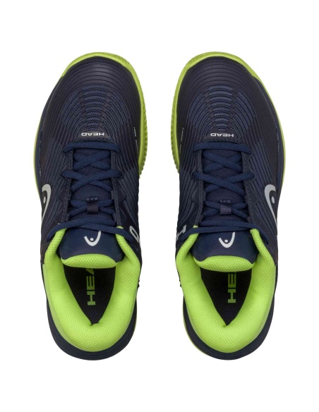 Head Revolt Pro 4.5 Clay Junior Navy/Lime