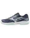 Mizuno Break Shot 5 Clay Junior Vintage Indigo/Neo Mint/India