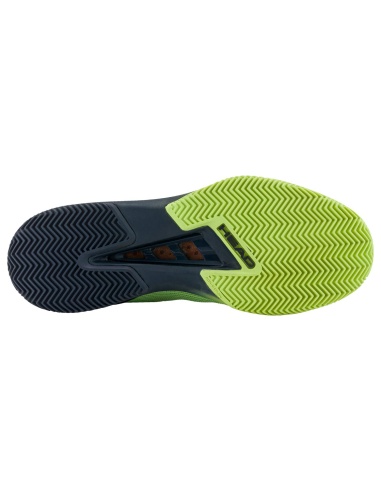 Head Sprint Pro 4.0 Clay Dark Lime/Navy