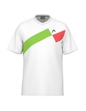 Head TopSpin T-Shirt Grapefruit/Print Perf