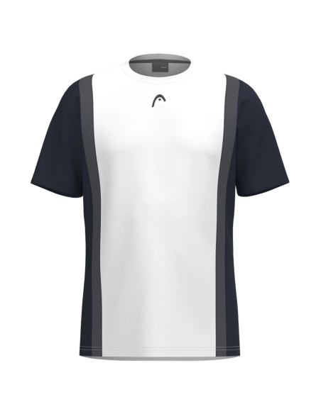 Head Club 25 T-Shirt White/Navy