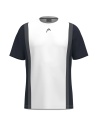 Head Club 25 T-Shirt White/Navy