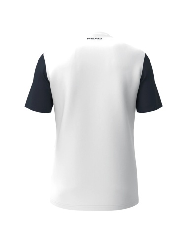 Head Club 25 T-Shirt White/Navy