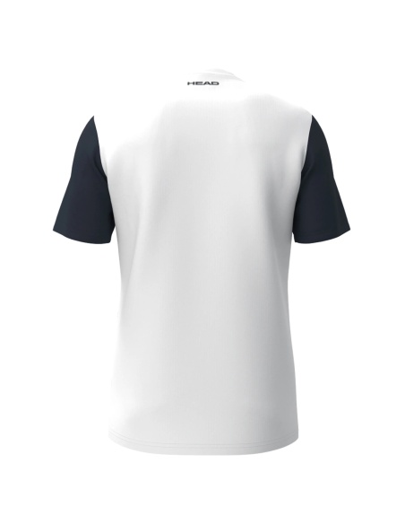 Head Club 25 T-Shirt White/Navy