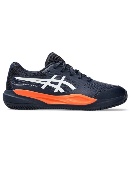 Asics Gel Resolution X GS Junior Clay Midnight/White Asics Gel Resolution X GS Junior Clay Midnight/White