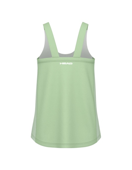 Head Spirit Tank White/Celery Green