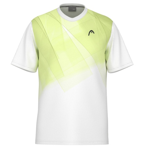 Head TopSpin T-Shirt Junior White/Light Green