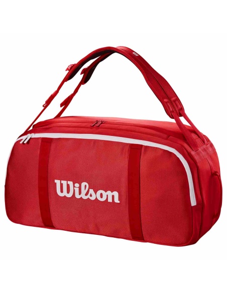 Wilson Super Tour Caches Duffel Red Wilson Super Tour Caches Duffel Red
