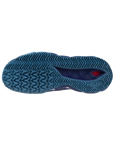 Mizuno Wave Enforce Tour 2 Clay Bellwether Blue/White/Fjord Blue