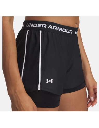 Under Armour Tech Play Up Shorts 2in1 Black