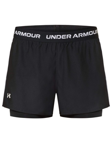 Under Armour Tech Play Up Shorts 2in1 Black