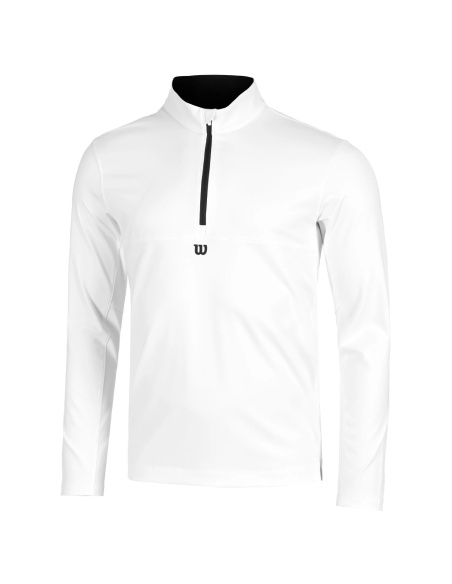 WIlson Elevate Performance 1/2 Zip White