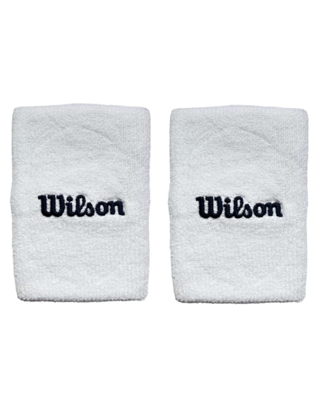 Wilson Wristband Wide Terry White