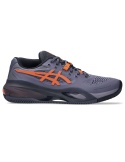 Asics Gel Resolution X Clay Greysh Purple/Nova Orange