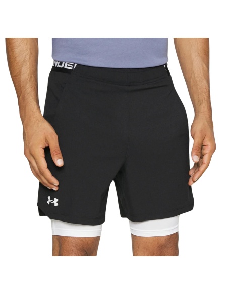 Under Armour Vanish Woven Shorts Black/Pitch Gray