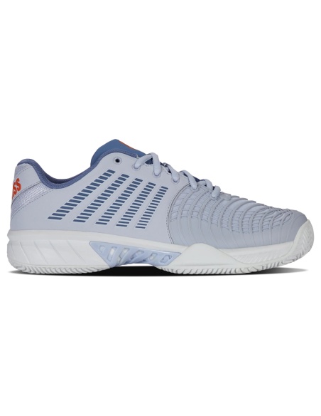 K-Swiss Express Light 3 Clay Arctic Ice/Infinity/Scarlet Ibis