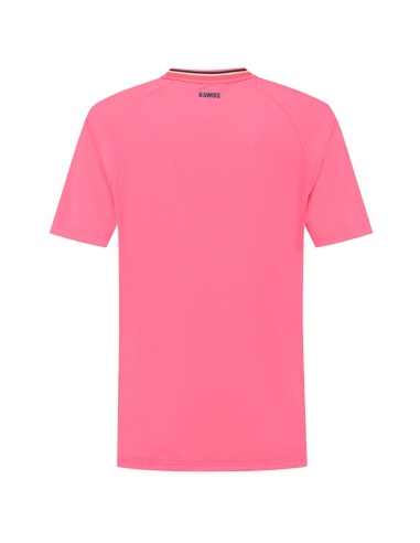 K-Swiss Hypercourt Crew 4 T-shirt Pink