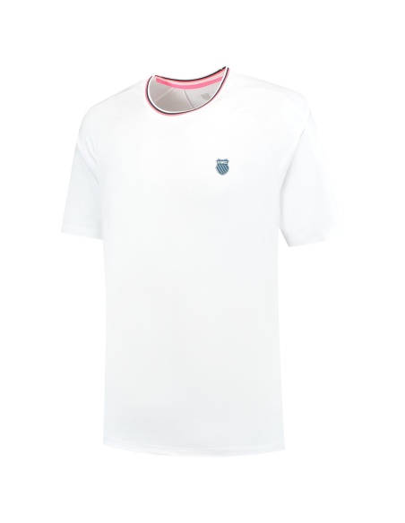 K-Swiss Hypercourt Crew 4 T-shirt White