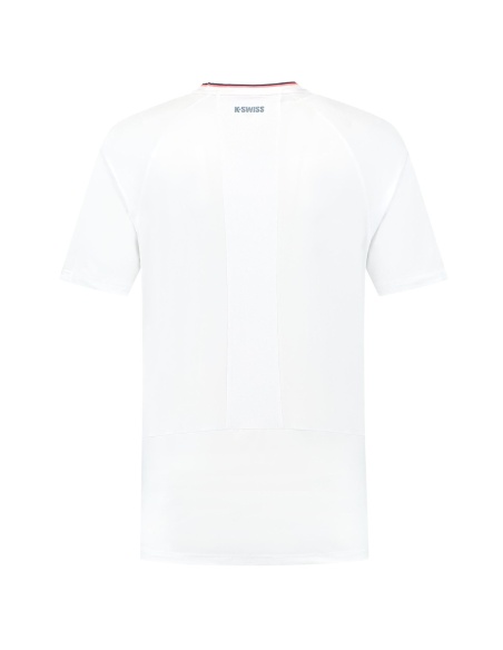 K-Swiss Hypercourt Crew 4 T-shirt White