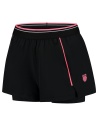 K-Swiss Hypercourt Shorts Black/Pinlk