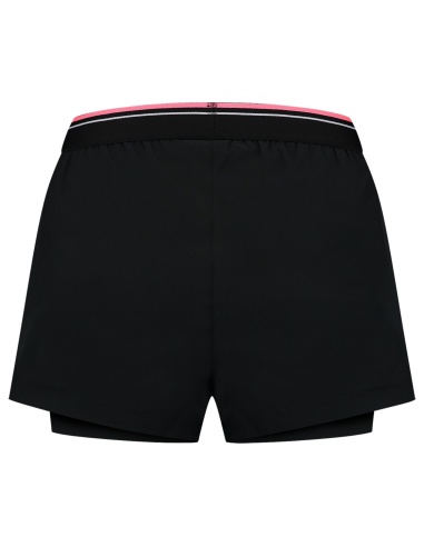 K-Swiss Hypercourt Shorts Black/Pinlk