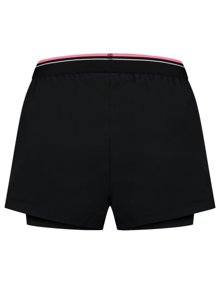 K-Swiss Hypercourt Shorts Black/Pinlk