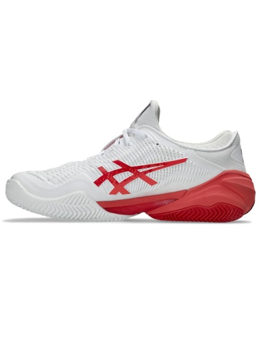 Asics Court FF 3 Clay White/Electric red