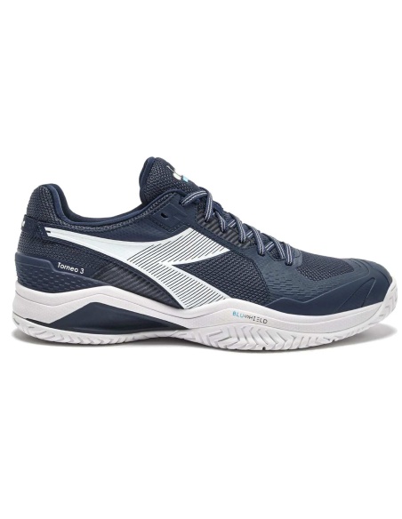 Diadora Blushiìeld Torneo 3 Clay Navy Blu