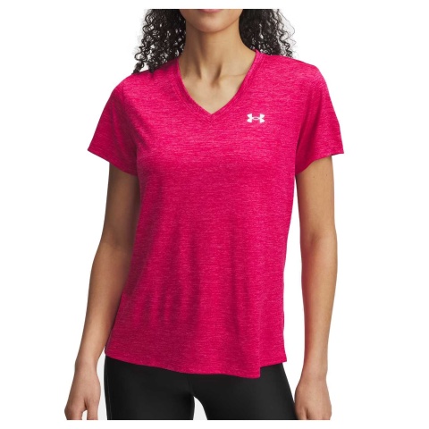 Under Armour Twuist Vneck Shaded Fuchsia