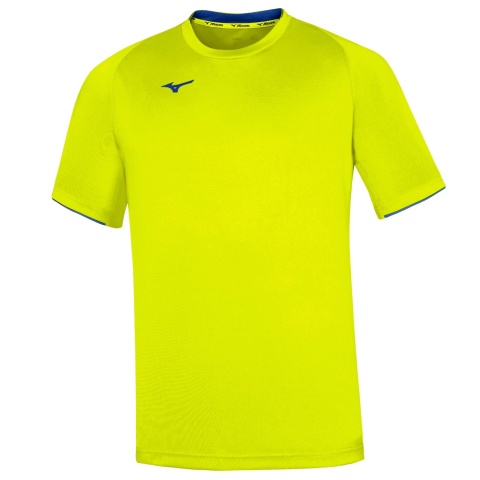 Mizuno Core Ss Tee Jr Yellow Fluo