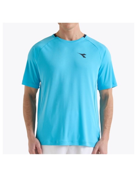 Diadora T-Shirt Tennis Sky Blue