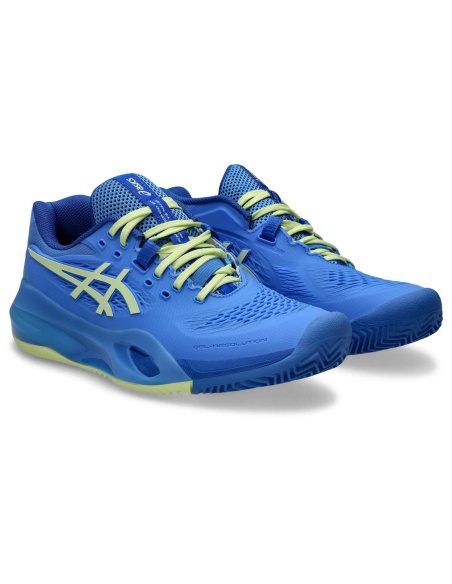 Asics Gel Resolution X Clay Blue Coast/Huddle Yellow