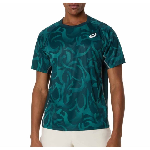 Asics Game Graphic T-Shirt Saxon