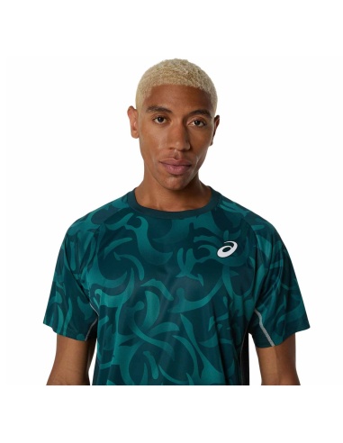 Asics Game Graphic T-Shirt Saxon