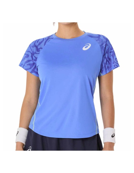 Asics Game Actimotion T-Shirt Blue Coast