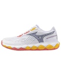 Mizuno Wave Enforce Tour 2 Clay White/Icelandic Blue/Calypso