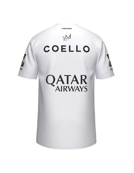 Head T-Shirt Arturo Coello Sponsor White