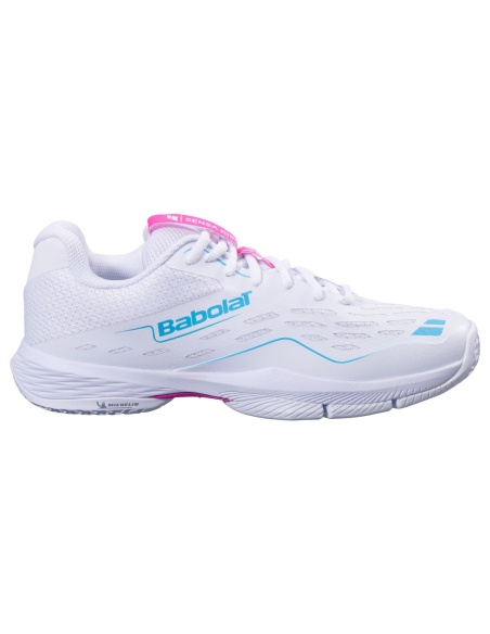 Babolat Sensa Rise White/Rhodamine Red