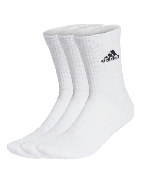 Adidas Cushioned Socks (3 paia) White Adidas Cushioned Socks (3 paia) White