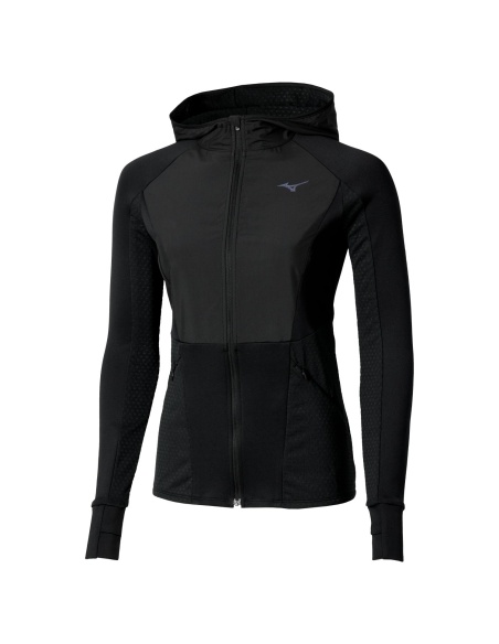Mizuno Warmilte Hybrid Full Zip Black