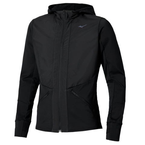 Mizuno Warmilte Hybrid Full Zip Black