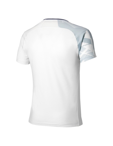 Mizuno Shadow Graphic T-Shirt White/Grey