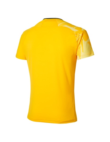Mizuno Shadow Graphic T-Shirt Vibrant Yellow