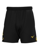 Mizuno Amplify 8in Short Black/Vibrant Yellow