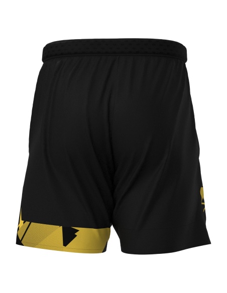 Mizuno Amplify 8in Short Black/Vibrant Yellow Mizuno Amplify 8in Short Black/Vibrant Yellow