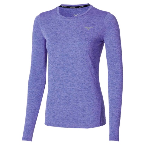 Mizuno Core LS Tee Iris Bloom