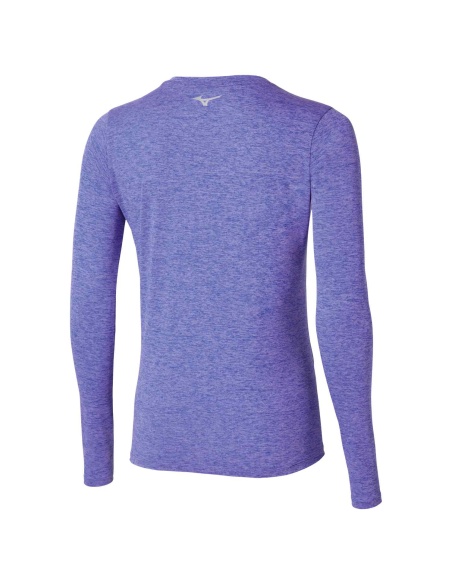 Mizuno Core LS Tee Iris Bloom