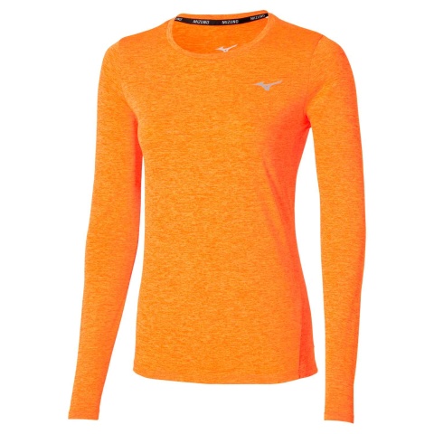 Mizuno Core LS Tee Tangelo