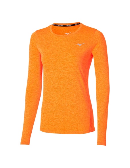 Mizuno Core LS Tee Tangelo